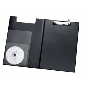 VELOFLEX Clipboard Tacho Komfort - DIN A4 - PVC - max. 100 Blatt - schwarz