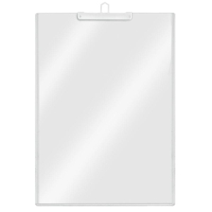 VELOFLEX Plakattasche - DIN A4 hoch - transparent