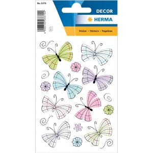 Herma 3379 DECOR Sticker - moderne Schmetterlinge - 26...