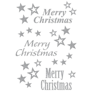Herma 3731 MAGIC Sticker - Merry Christmas - glitzernd -...
