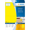 Herma 4496 SPECIAL Etiketten - DIN A4 - 199,6 x 143,5 mm - gelb - 40 St&uuml;ck