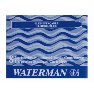 Waterman Tintenpatrone Waterman Standard 8ST floridablau