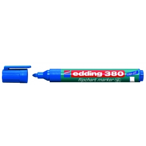 edding 380 Flipchartmarker - Rundspitze - 1,5-3 mm - nachfüllbar - blau