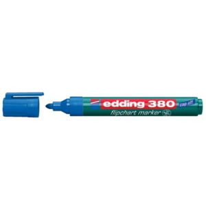 edding 380 Flipchartmarker - Rundspitze - 1,5-3 mm - nachf&uuml;llbar - blau