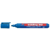 edding 30 Brilliant-Papiermarker - Rundspitze - 1,5-3 mm - nachf&uuml;llbar - blau