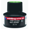 edding HTK25 Nachfülltinte Textmarker - hellgrün - 25 ml - für edding 24 + 345