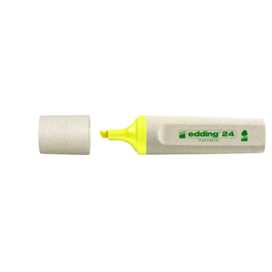 edding 24 EcoLine Textmarker - 2-5 mm - nachfüllbar - gelb