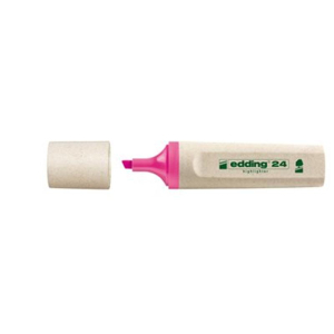 edding 24 EcoLine Textmarker - 2-5 mm - nachfüllbar - rosa