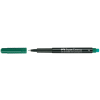 Faber-Castell Multimark Marker - F 0,6 mm - permanent - grün