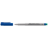 Faber-Castell Multimark Marker - F 0,6 mm - non-permanent - blau