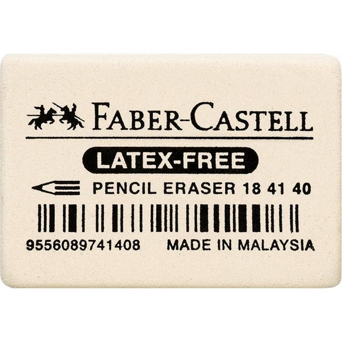 weiß Faber-Castell 184120 40054018412 FABER-CASTELL Kautschuk-Radierer 7041-20
