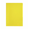 Durable Sichthüllen DIN A4, seitl. u. oben offen, gelb 100 Stück