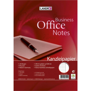 Landr&eacute; Kanzleipapier Office A3/A4, 80 g/m&sup2;,...