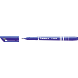 STABILO SENSOR Fineliner - 0,3 mm - blau