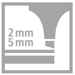 STABILO LUMINATOR Textmarker - 2+5 mm - royalblau