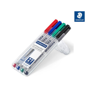 STAEDTLER Lumocolor non-permanent pen 316 Folienstift - F - 0,6 mm - 4 Farben