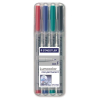 STAEDTLER Lumocolor non-permanent pen 316 Folienstift - F - 0,6 mm - 4 Farben