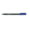 STAEDTLER Lumocolor permanent pen 318 Folienstift - F - 0,6 mm - blau
