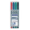 STAEDTLER Lumocolor non-permanent pen 311 Folienstift - S - 0,4 mm - 4 Farben
