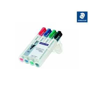STAEDTLER Lumocolor Whiteboard-Marker - 2 mm - 4er Box