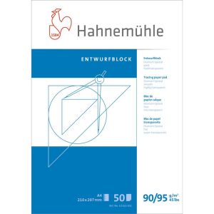 Hahnem&uuml;hle Entwurfblock Diamant Spezial - 90-95...