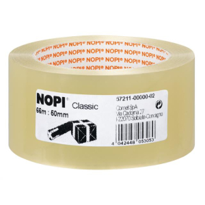 NOPI Packband NOPI Classic, 50mmx66m transparent