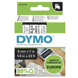 DYMO Original D1 Schriftband -  6 mm x 7 m -...