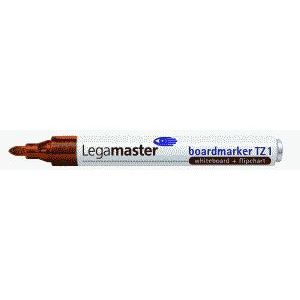 Legamaster Boardmarker TZ 1, Rundsp., 1,5-3mm, braun