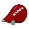 Radex Korrekturroller Scooter, 4,2mm breit, Bandfarbe