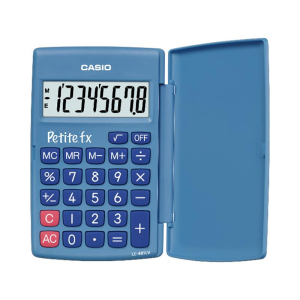 CASIO Petite FX Taschenrechner LC-401LV - blau