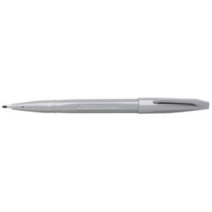 Pentel Faserschreiber Sign Pen 0,8mm grau