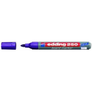 edding 250 Whiteboardmarker - Rundspitze - 1,5-3 mm - nachfüllbar - violett