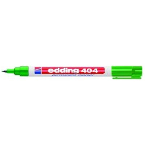 edding 404 Permanentmarker - Rundspitze - 0,75 mm -  grün