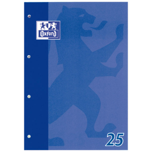 Oxford Schulblock - DIN A4 - Lineatur 25 - 50 Blatt
