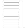 Landré Aufgabenpapier - DIN A4/A5 - Lineatur 9 liniert - 250 Bogen