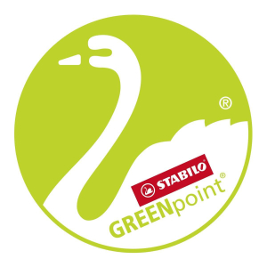 STABILO GREENpoint Filzstift - 0,8 mm - 4er Etui