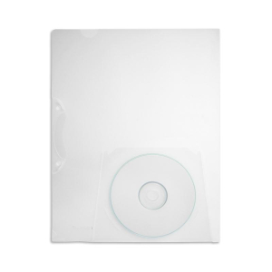 FolderSys Angebots-Hülle A4, CD, trans klar, 1