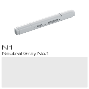 COPIC Classic Marker N1 - Neutral Gray No. 1