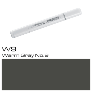 COPIC Sketch Marker W9 - Warm Gray No. 9