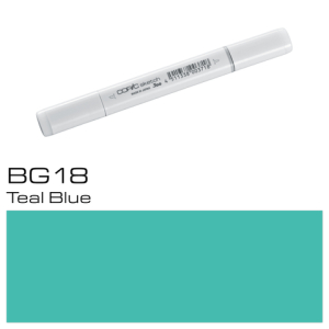 COPIC Sketch Marker BG18 - Teal Blue