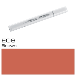 COPIC Sketch Marker E08 - Brown