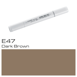 COPIC Sketch Marker E47 - Dark Brown