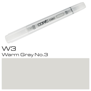 COPIC Ciao Marker W3 - Warm Gray