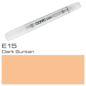 COPIC Ciao Marker E15 - Dark Suntan