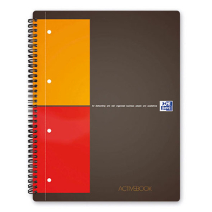 Oxford Activebook International - DIN A4+  kariert - 80 Blatt