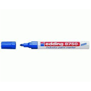 edding 8750 Industrie-Lackmarker - 2-4 mm - blau