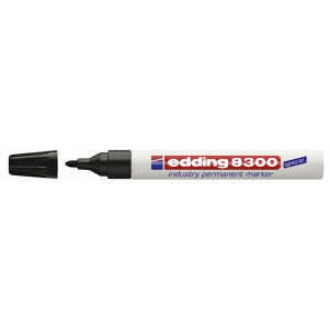 edding 8300 Industrie-Permanentmarker - 1,5-3 mm - schwarz