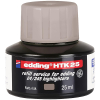 edding HTK25 Nachfülltinte Textmarker - grau - 25 ml - für edding 24 + 345