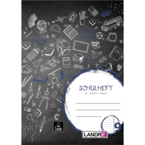 Landré Schulheft - DIN A5 - Lineatur 9 - 16 Blatt