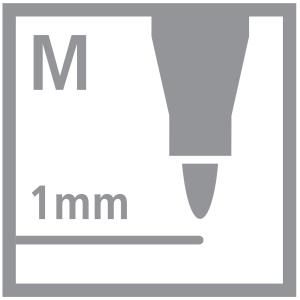 STABILO Pen 68 Filzstift - 1 mm - 30er Metalletui